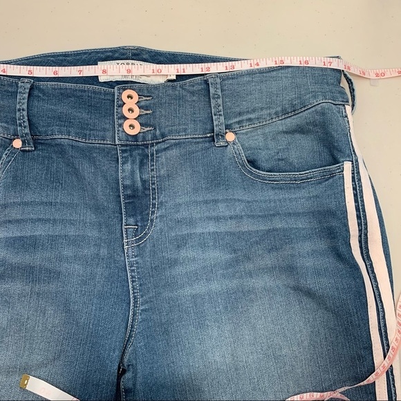 Torrid Jegging Adult Size 18R Blue Skinny Ankle High Rise Women - Picture 11 of 12